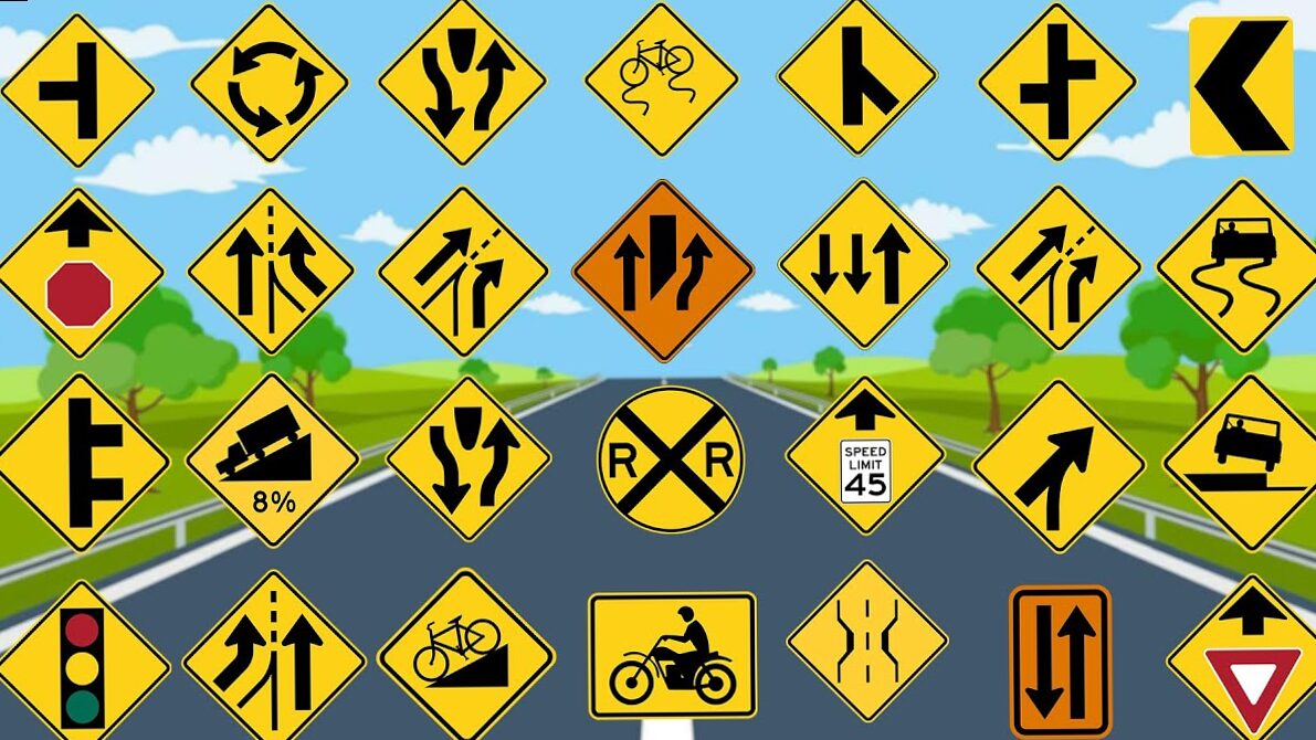 Where are the beginner signs put? What do you need to know if you just received the driving license